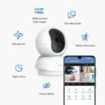 TP-Link Tapo C200 2MP Home Security Wi-Fi Dome IP Camera - Image 3