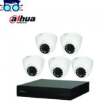 Dahua 5-Camera 1080P CCTV Kit – 8CH XVR, 1TB HDD, Night Vision, with Installation